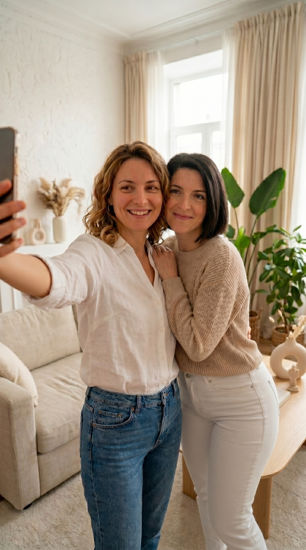Mimie et Valentine, praticiennes papouilles en France